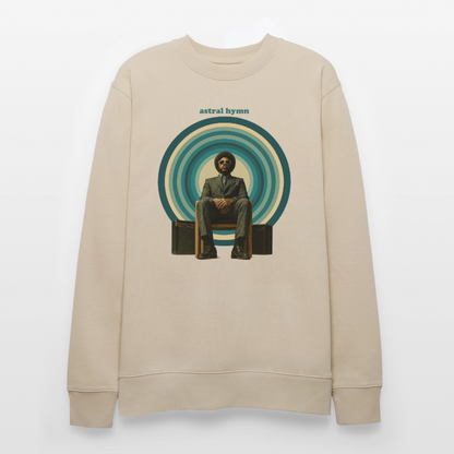 The Creator Has a Free Jazz Plan, Ekologisk sweatshirt CHANGER unisex från Stanley/Stella - beige