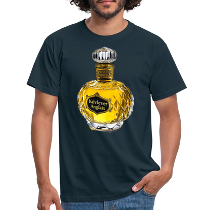 Eau de Perfume, T-shirt herr - marinblå