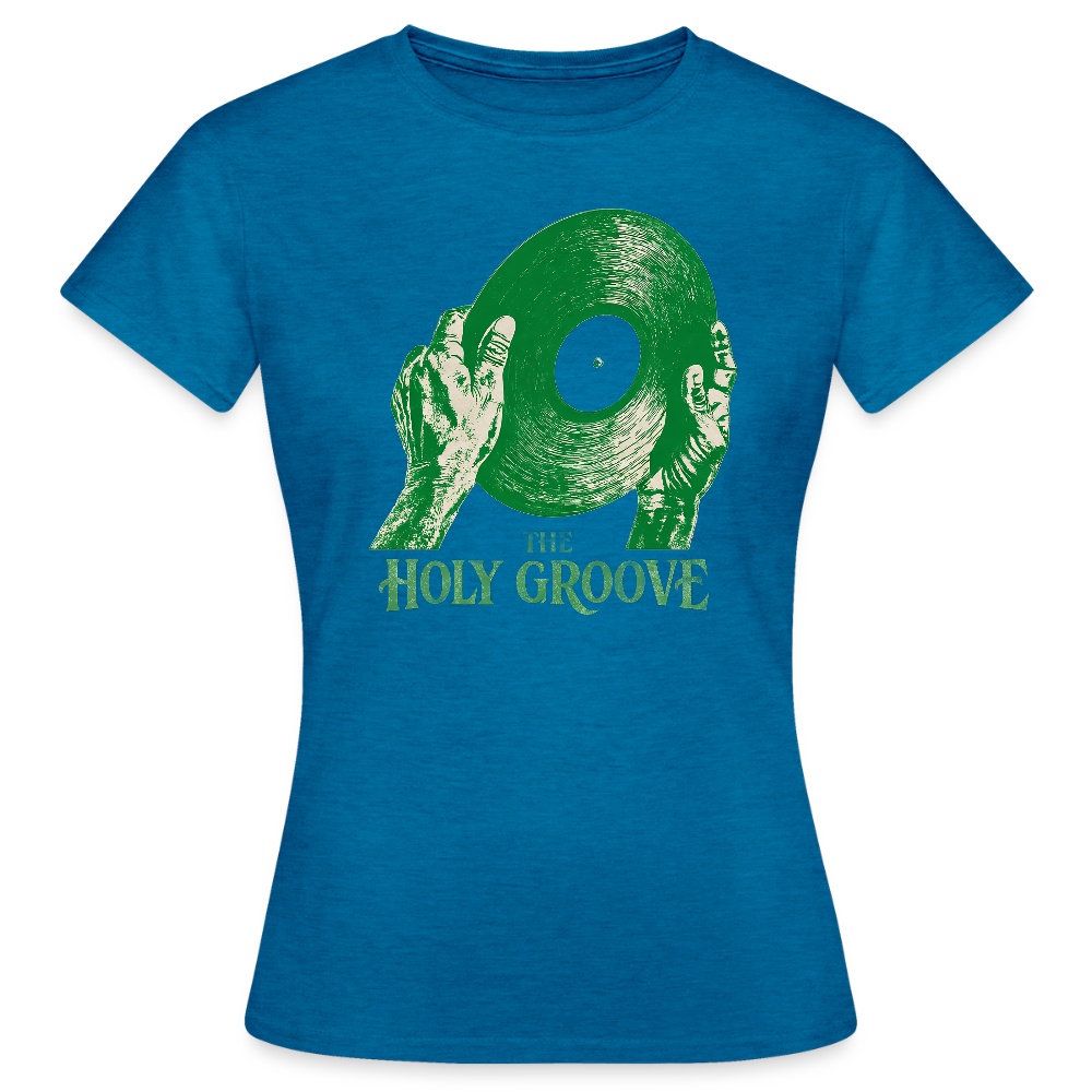 The Holy Groove, T-shirt dam - antikblå safirljung