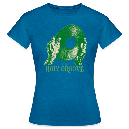 The Holy Groove, T-shirt dam - antikblå safirljung