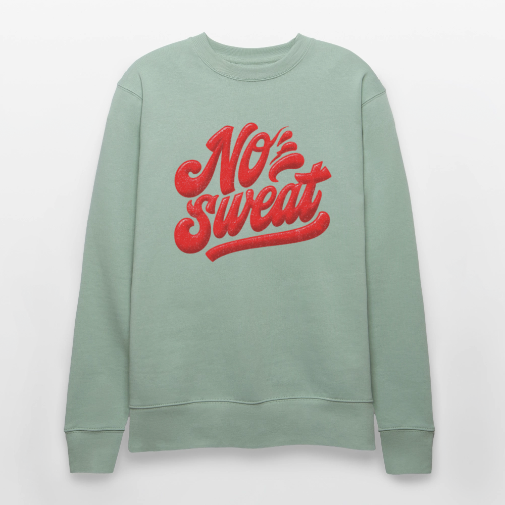 No Sweat, Ekologisk sweatshirt CHANGER unisex från Stanley/Stella - ljus grågrön