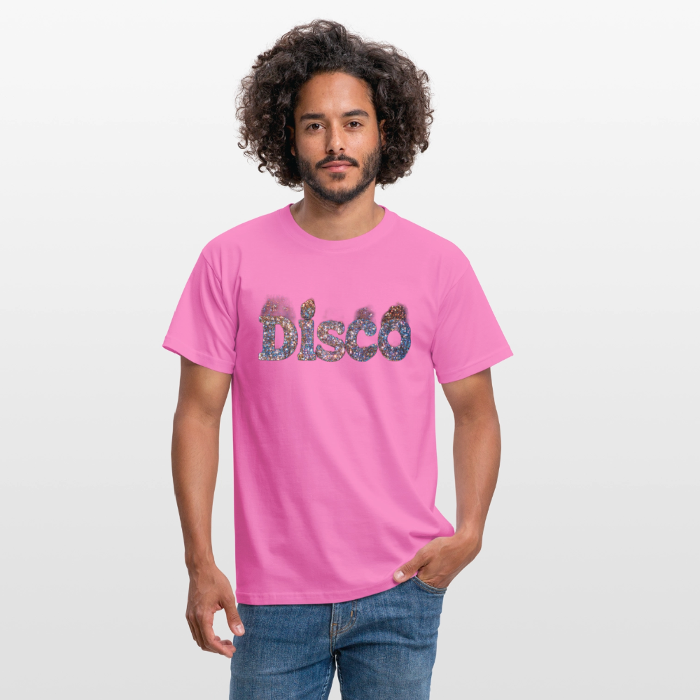 Star Dust, fades.T-shirt herr - rosa