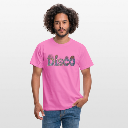 Star Dust, fades.T-shirt herr - rosa