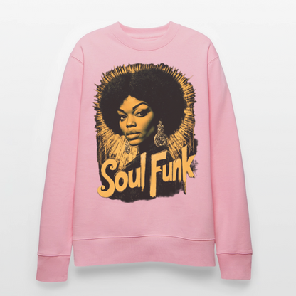 Soul Funk, Ekologisk sweatshirt CHANGER unisex från Stanley/Stella - ljusrosa