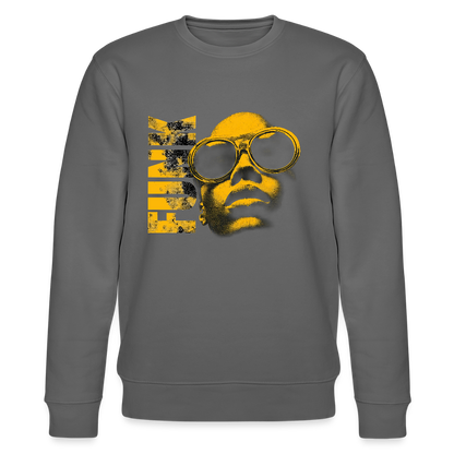 Funk Eternal, Ekologisk sweatshirt CHANGER unisex från Stanley/Stella - kolgrå