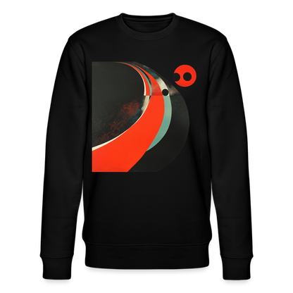 Distant Vinyl Dreams, Ekologisk sweatshirt CHANGER unisex från Stanley/Stella - svart