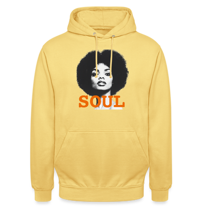 Luvtröja unisex - citrongul