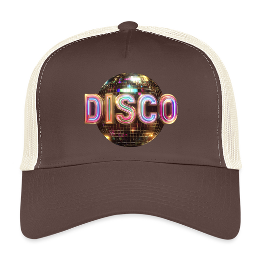 Disco Dreamscape, Trucker Cap - brun/beige
