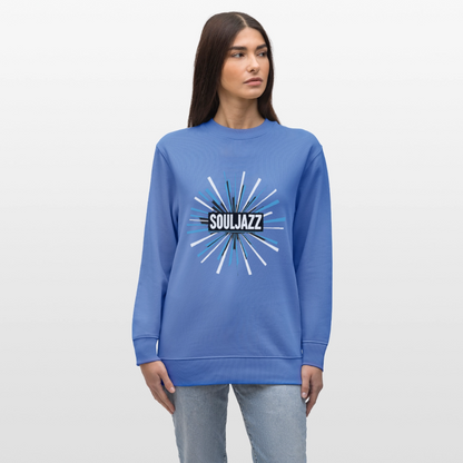 Jazz Meets Soul, Ekologisk sweatshirt CHANGER unisex från Stanley/Stella - blå