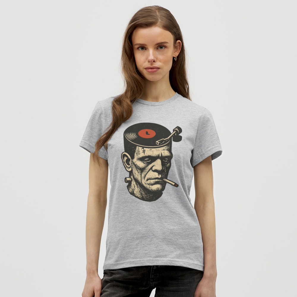 Waxhead, T-shirt dam - gråmelerad