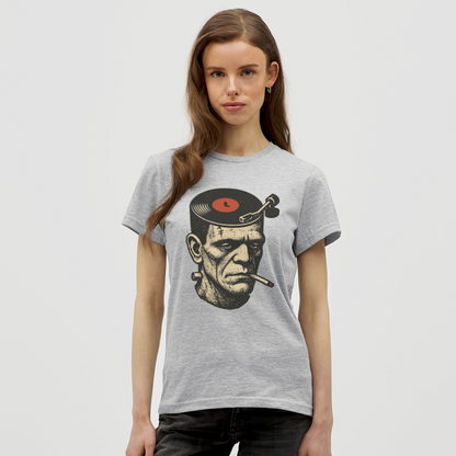 Waxhead, T-shirt dam - gråmelerad