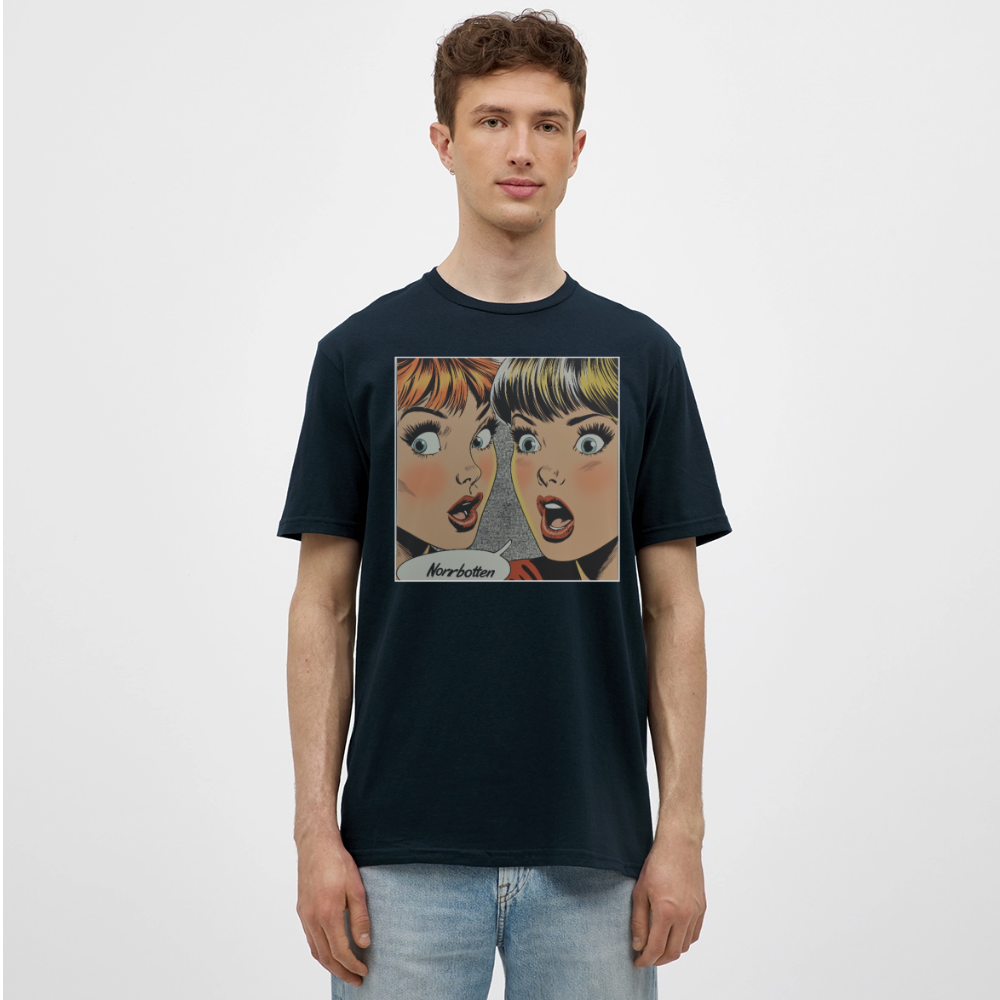 Förvånade röster från norr, T-shirt herr - marinblå