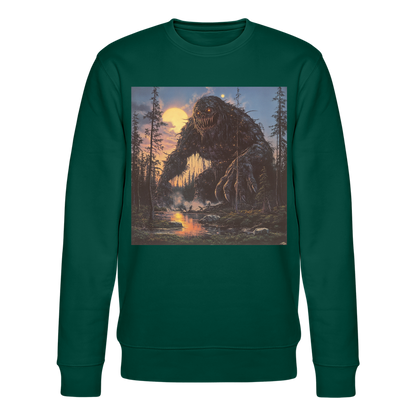 I Skuggorna av Värmland, Ekologisk sweatshirt CHANGER unisex från Stanley/Stella - skogsgrön