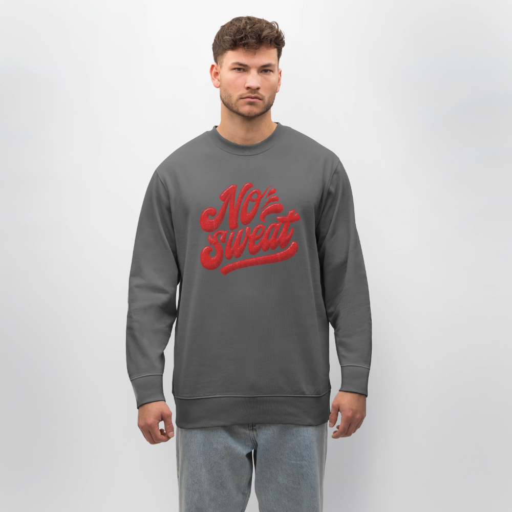 No Sweat, Ekologisk sweatshirt CHANGER unisex från Stanley/Stella - kolgrå