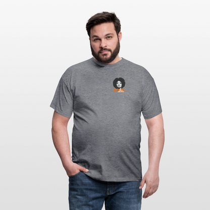 T-shirt unisex - Litet brösttryck - Litet brösttryck - grafitmelerad