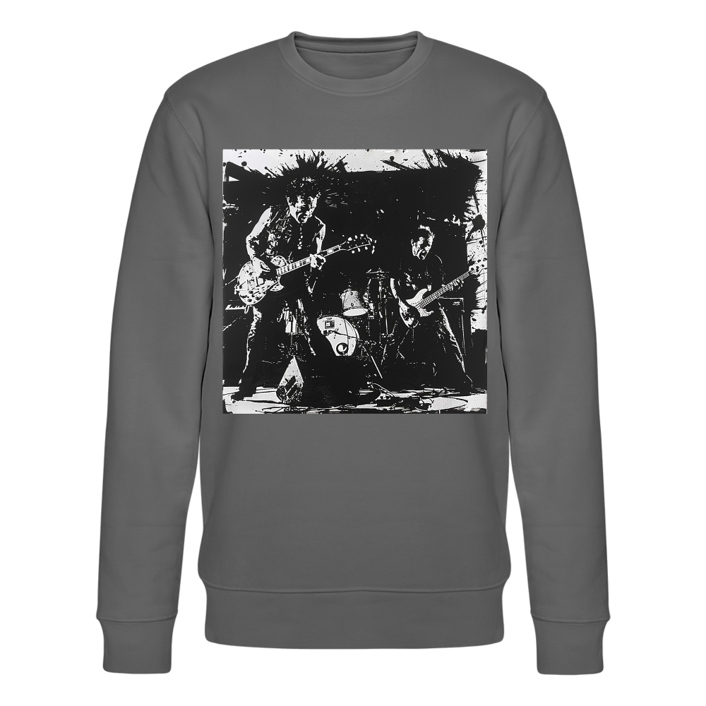Köttfärsraseri, Ekologisk sweatshirt CHANGER unisex från Stanley/Stella - kolgrå
