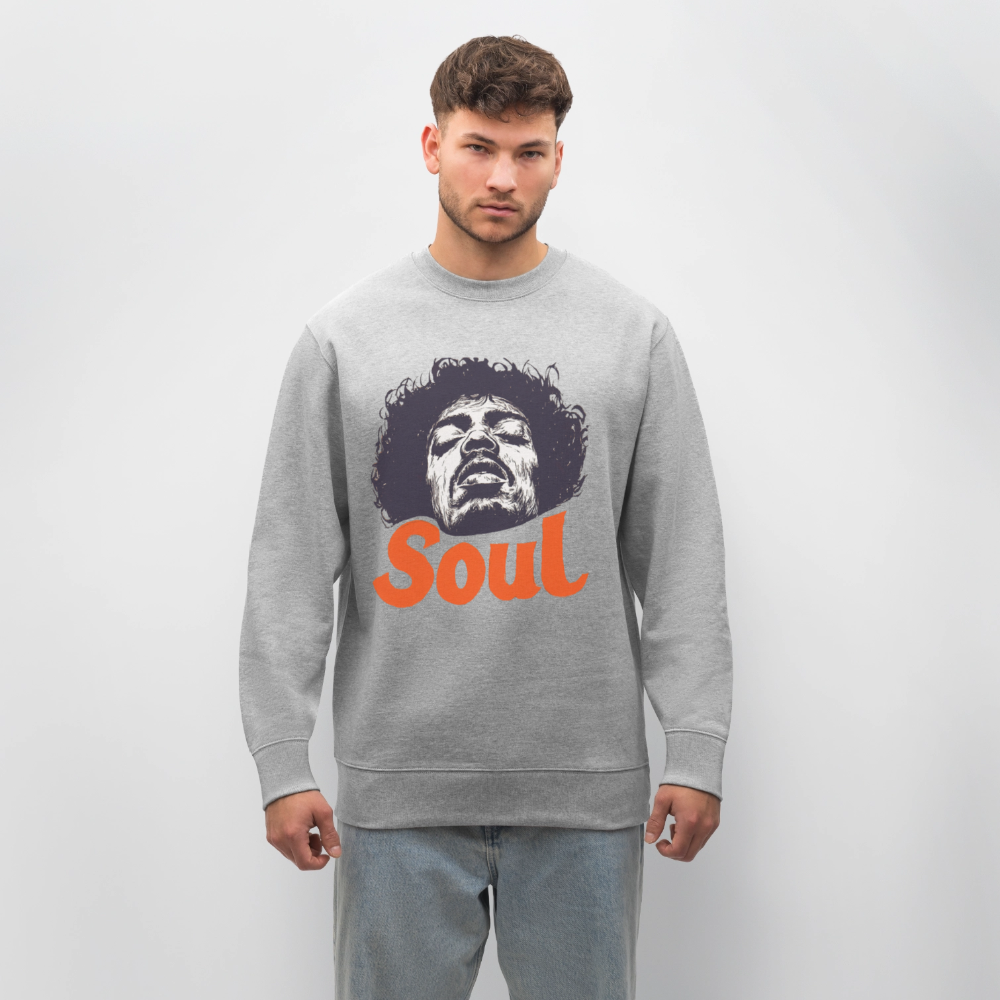 A Soul Awakening, Ekologisk sweatshirt CHANGER unisex från Stanley/Stella - gråmelerad