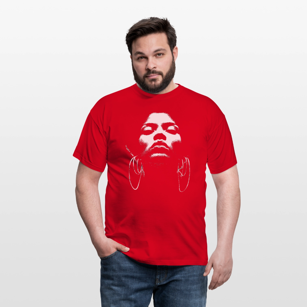 Beat Goddess, T-shirt unisex - röd