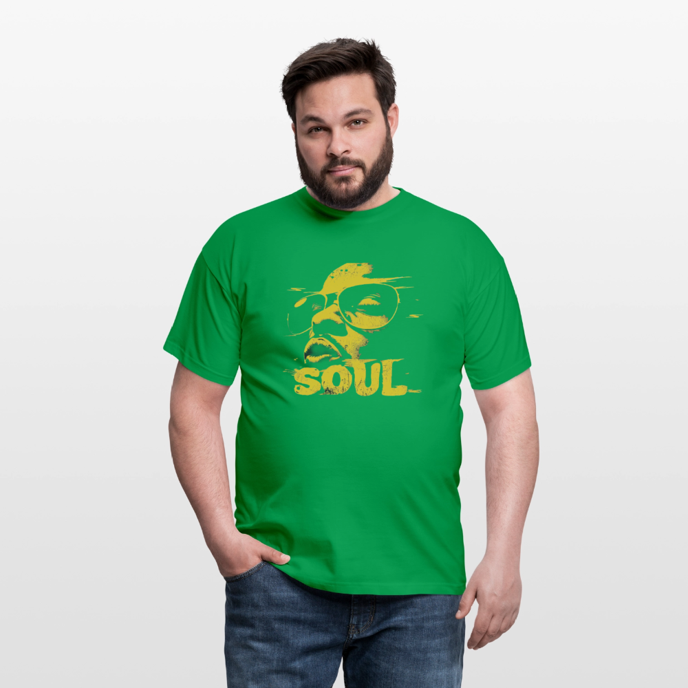 Funky Soul, T-shirt herr - kellygrön