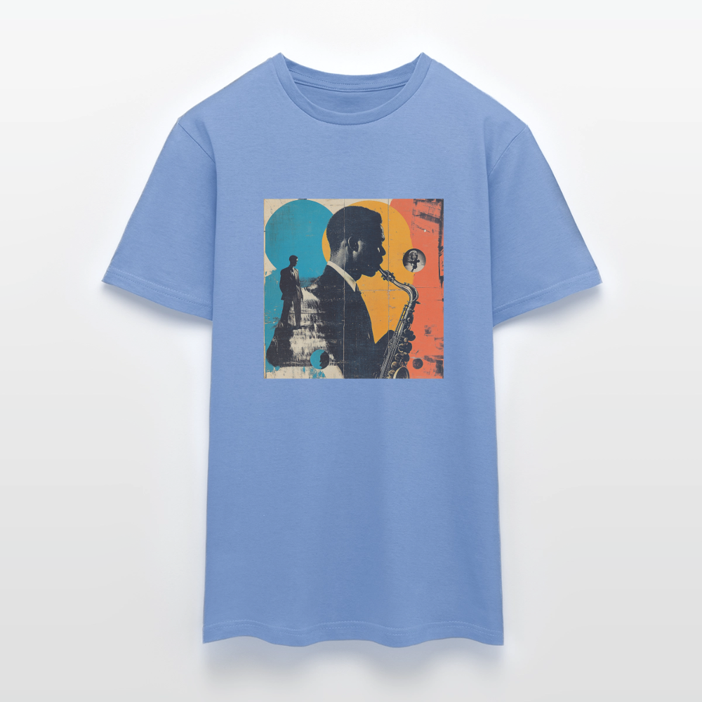 Smooth & Swinging, T-shirt herr - carolina blue