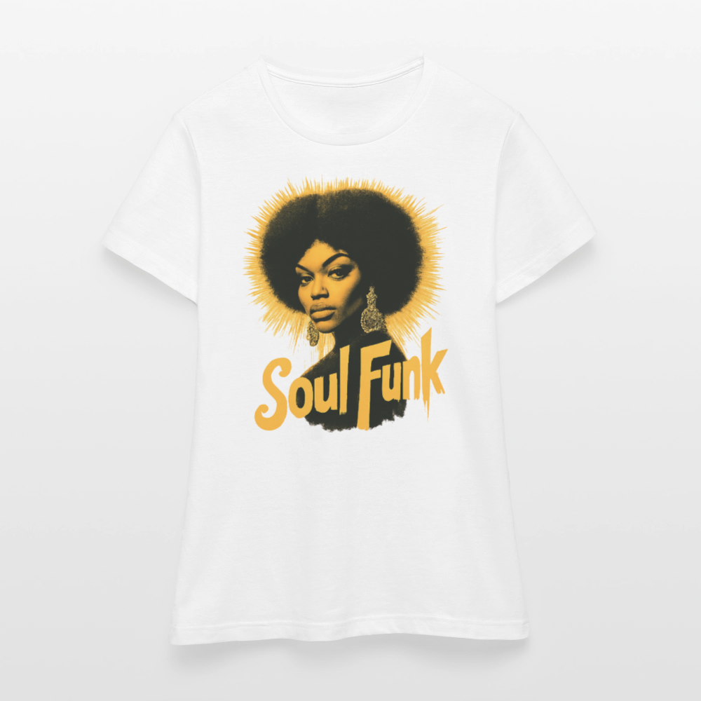 Soul Funk, T-shirt dam - vit