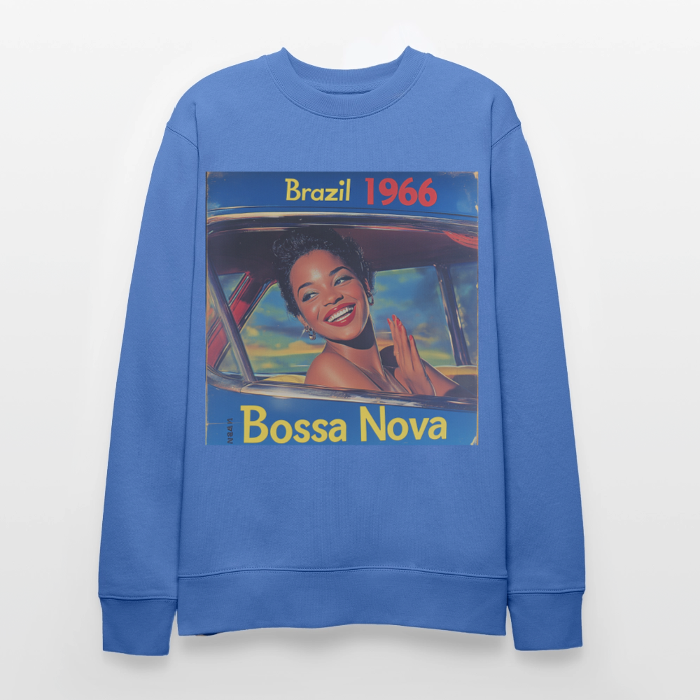 Isabela Costa, brazil 1966, Ekologisk sweatshirt CHANGER unisex från Stanley/Stella - blå