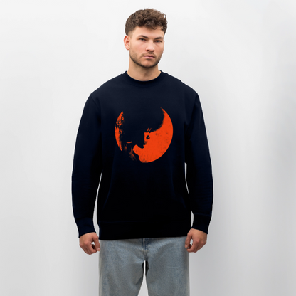 Crimson Melody, Ekologisk sweatshirt CHANGER unisex från Stanley/Stella - marinblått