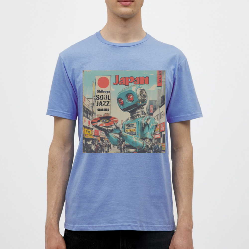 Shibuya Soul Jazz Classics, T-shirt herr - carolina blue