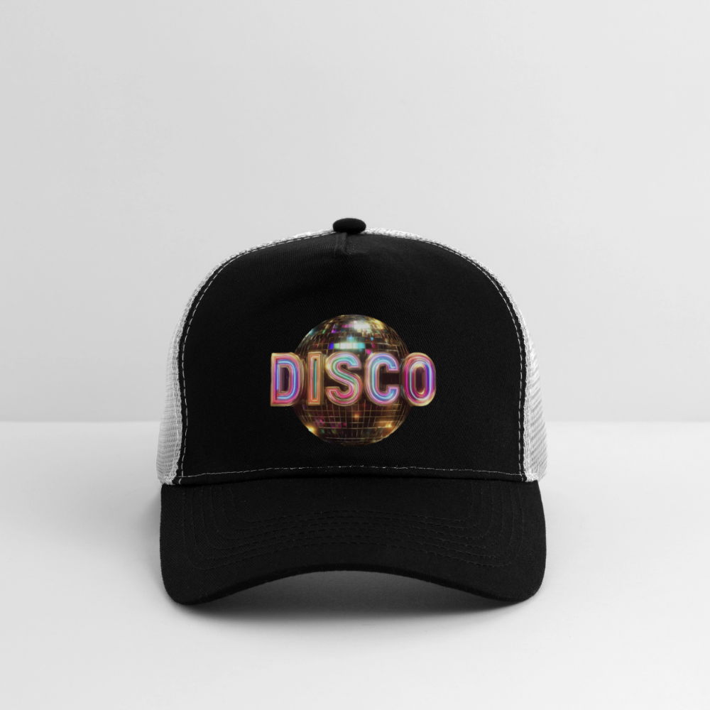 Disco Dreamscape, Trucker Cap - svart/stengrå