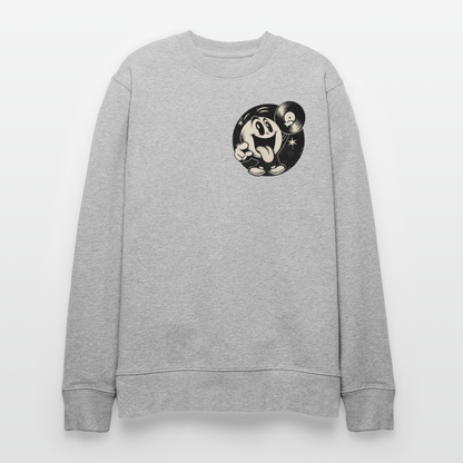 Groove Chaser, Ekologisk sweatshirt CHANGER unisex från Stanley/Stella - gråmelerad