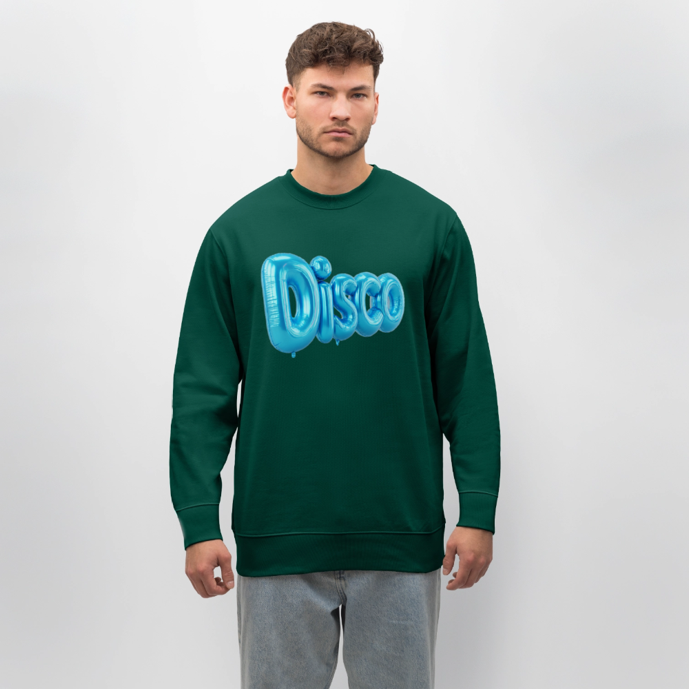 Pump the Disco, Ekologisk sweatshirt CHANGER unisex från Stanley/Stella - skogsgrön