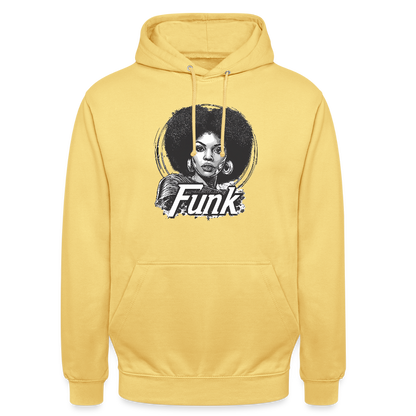 Funk Queen, Luvtröja unisex - citrongul
