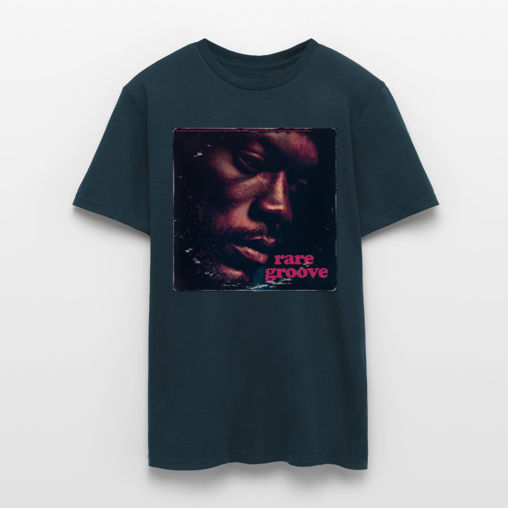 Groove Rare, T-shirt unisex - marinblå