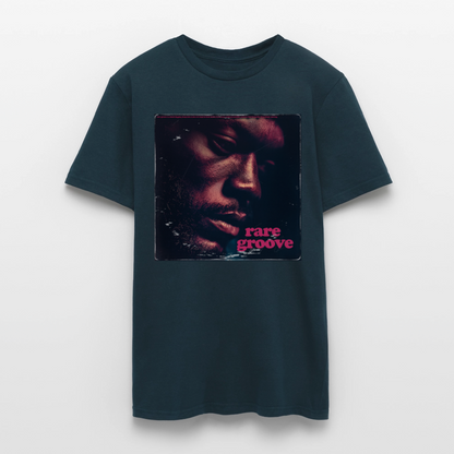 Groove Rare, T-shirt unisex - marinblå