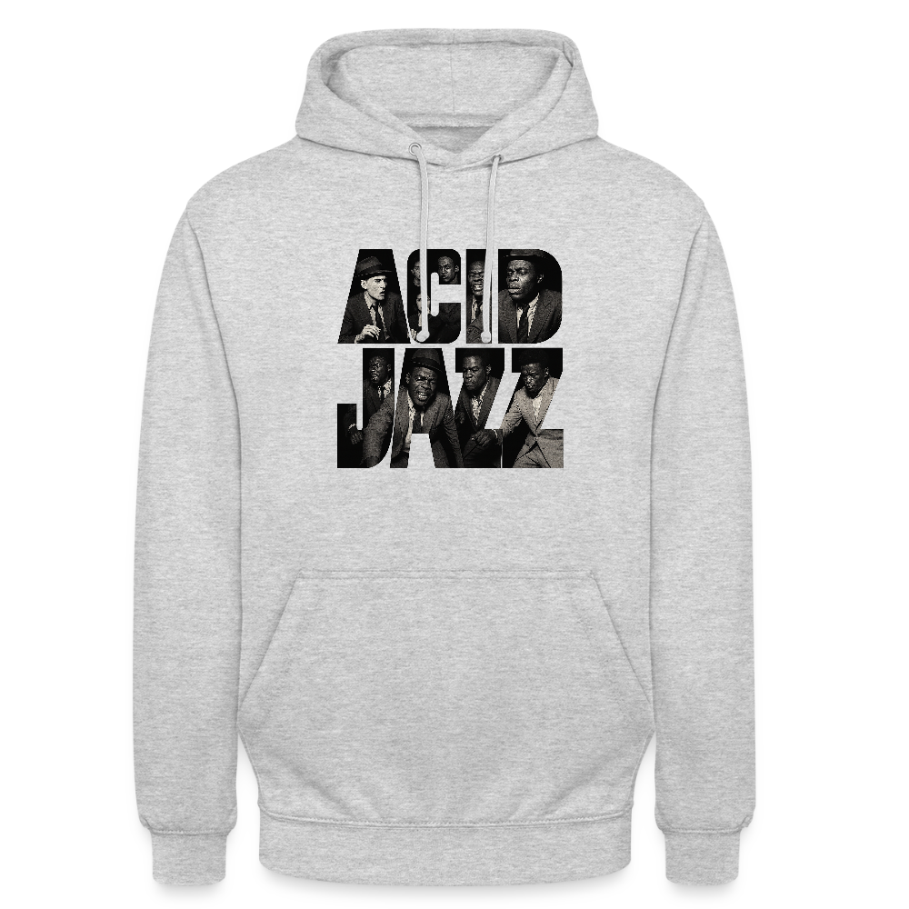 80s Club Jazzdance, Luvtröja unisex - ljusgråmelerad