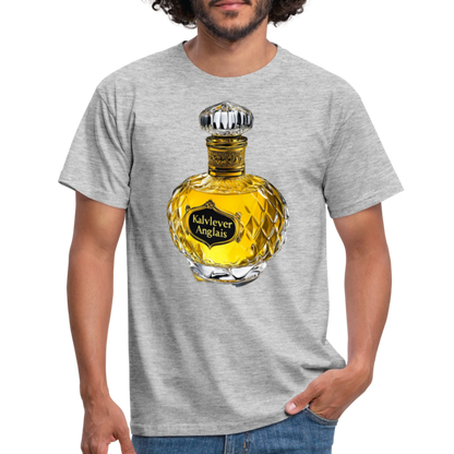 Eau de Perfume, T-shirt herr - gråmelerad