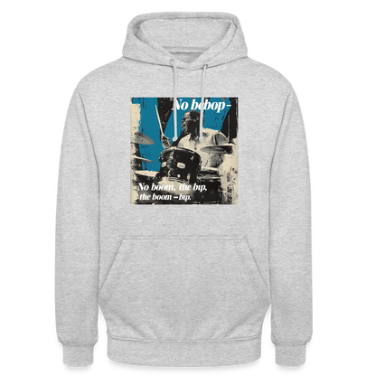 Push It Bebop, Luvtröja unisex - ljusgråmelerad