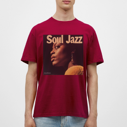 Acceso's Soul Groove: Jazz with a Beat, T-shirt herr - tegelröd