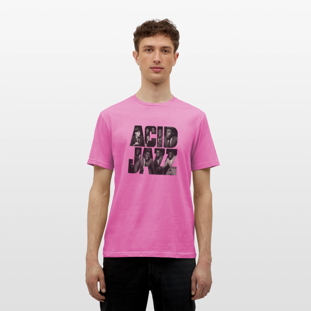 80s Club Jazzdance, T-shirt herr - rosa