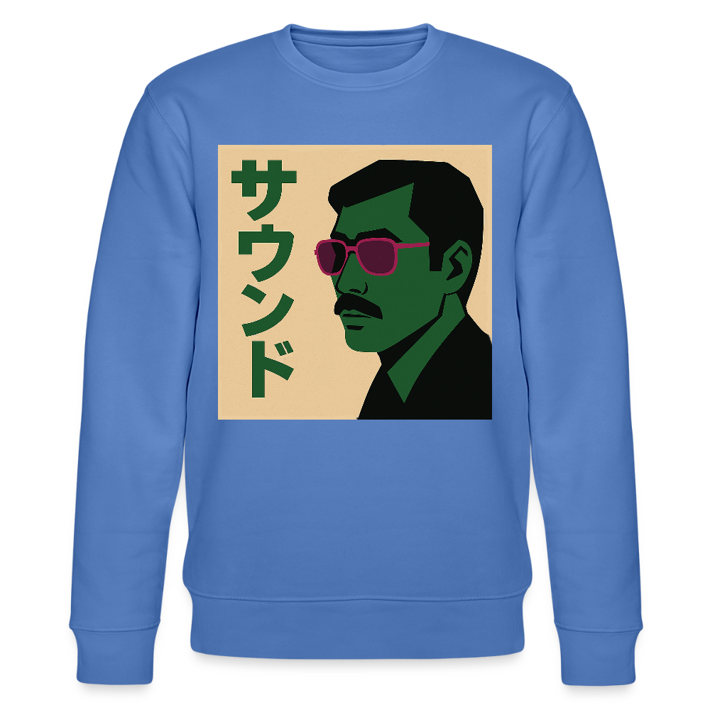 Nippon Sound, Ekologisk sweatshirt CHANGER unisex från Stanley/Stella - blå