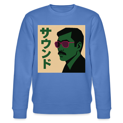 Nippon Sound, Ekologisk sweatshirt CHANGER unisex från Stanley/Stella - blå