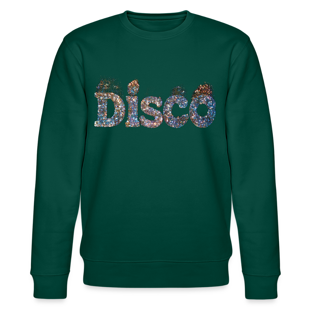 Star Dust, Ekologisk sweatshirt CHANGER unisex från Stanley/Stella - skogsgrön