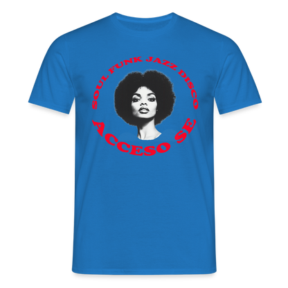 Where Music Lives – Powered by Acceso Family, T-shirt unisex - kungsblå