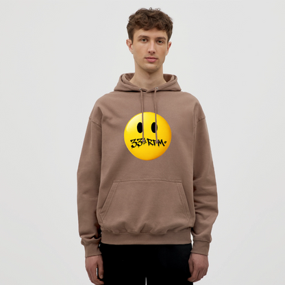 Turntable Grin, Luvtröja unisex - mocka