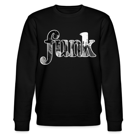 Funk Vibes, Ekologisk sweatshirt CHANGER unisex från Stanley/Stella - svart