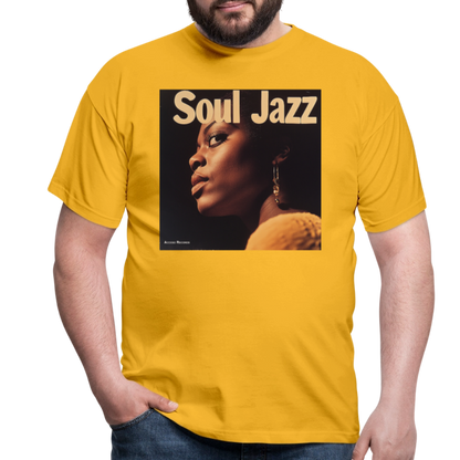 Acceso's Soul Groove: Jazz with a Beat, T-shirt herr - gul