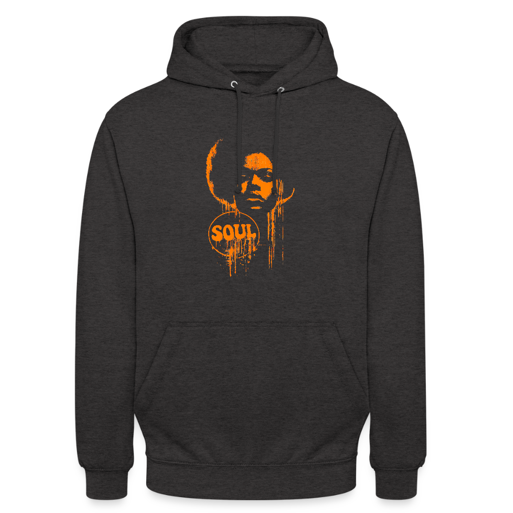 SOUL GLOW, Luvtröja unisex - kolgrå