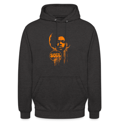 SOUL GLOW, Luvtröja unisex - kolgrå