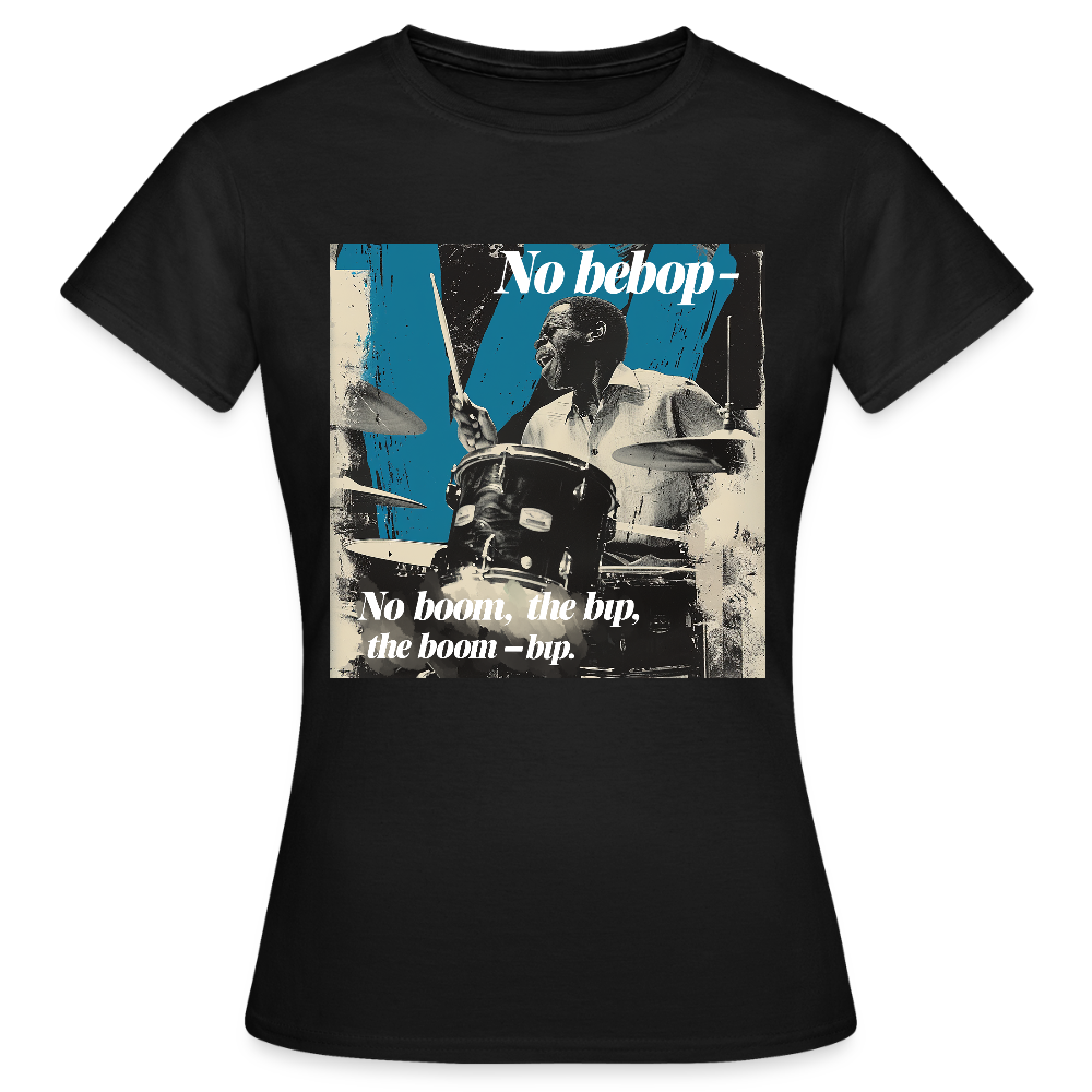 Push It Bebop, T-shirt dam - svart