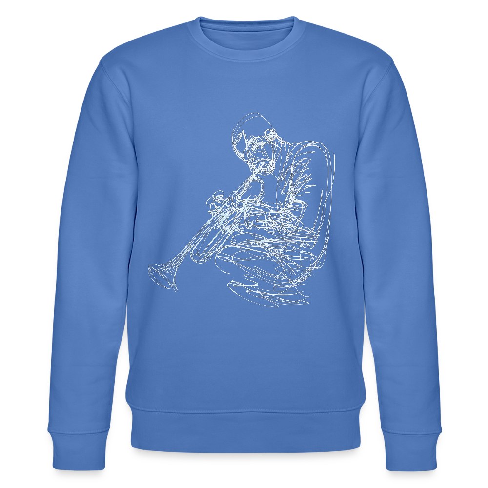 Contours of Jazz, Ekologisk sweatshirt CHANGER unisex från Stanley/Stella - blå